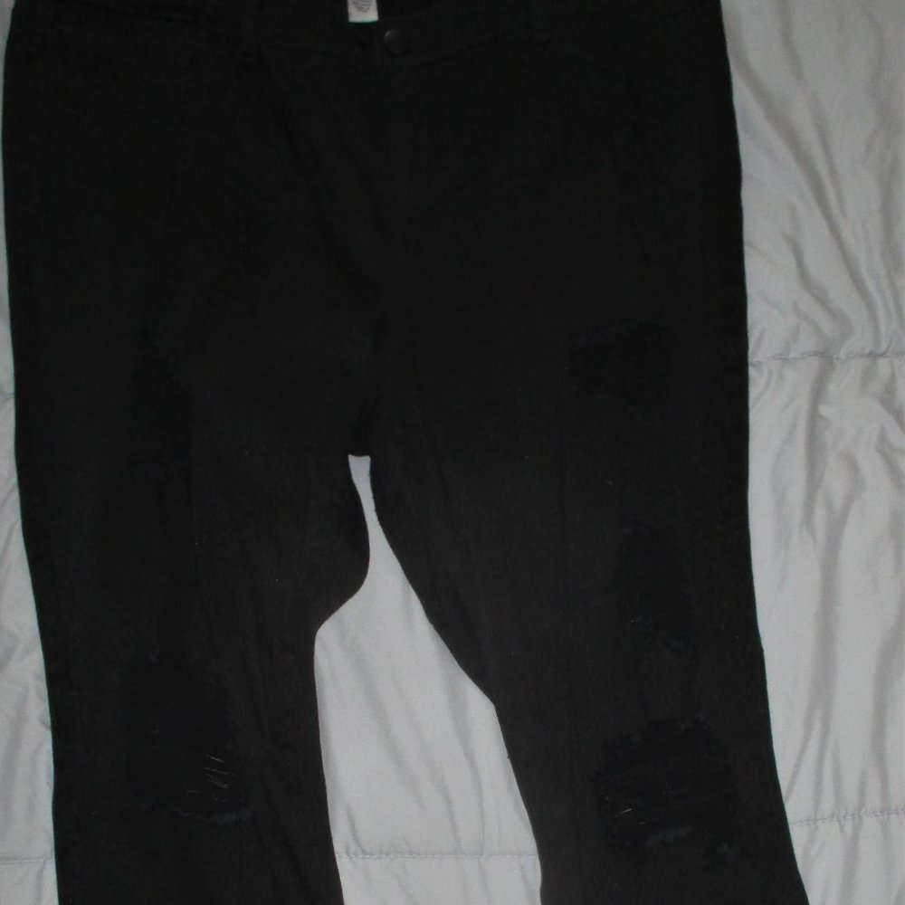 Size 18 Refuge Black Jean Cargo Camo Faded Bundle
